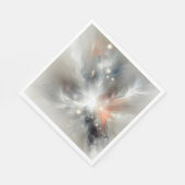Serviette En Papier Nebula céleste Abstraite (Coin)