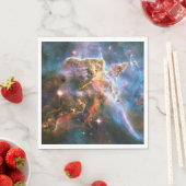 Serviette En Papier nébuleuse de galaxie spatiale. Etoiles de l'univer (En situation)