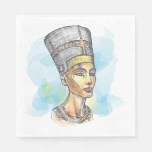 Serviette En Papier Néfertiti