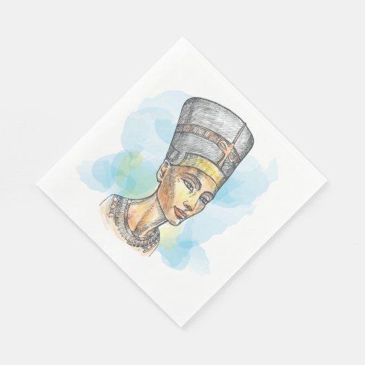 Serviette En Papier Néfertiti (Coin)
