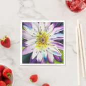 Serviette En Papier Nénuphars d'eau fine art (En situation)