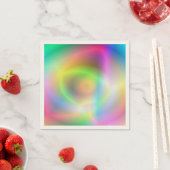 Serviette En Papier Neon Fun (En situation)