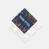 Serviette En Papier Neon Purim (Coin)