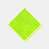 Serviette En Papier néon vert slime amusant papier de fête pour enfant (Coin)