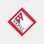 Serviette En Papier Népal (Coin)