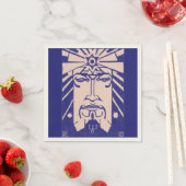 Serviette En Papier Neptune Poseidon Dieu de la Mer Mythologie grecque (En situation)