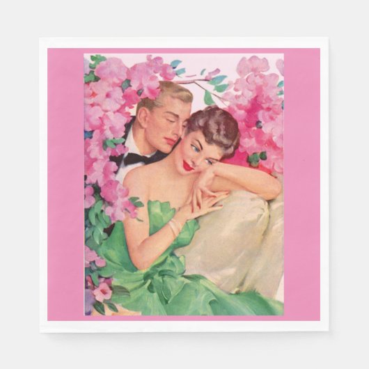 Serviette En Papier N'est-ce pas romantique ? (Devant)