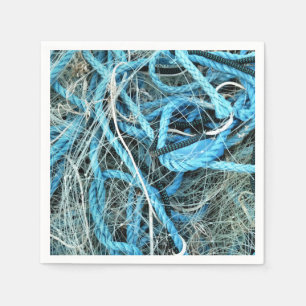 SERVIETTE EN PAPIER NET DE PÊCHE