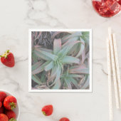 Serviette En Papier Nevada succulents (En situation)