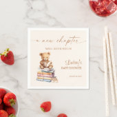 Serviette En Papier New Chapter Baby Shower Teddy Storybook (En situation)