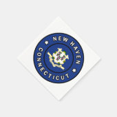 Serviette En Papier New Haven Connecticut (Coin)