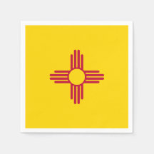 New Mexico State Flag Zia Symbol Party