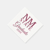 Serviette En Papier New Mexico State University Graduation (Coin)