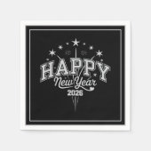 Serviette En Papier New Year (Devant)