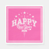 Serviette En Papier New Year (Devant)