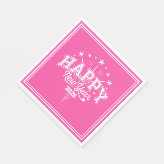 Serviette En Papier New Year (Coin)