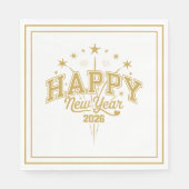 Serviette En Papier New Year (Devant)