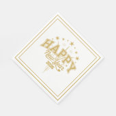 Serviette En Papier New Year (Coin)