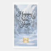 Serviette En Papier New Year winter wonderland business logo (Devant)