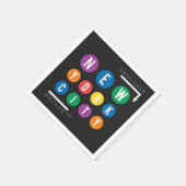 Serviette En Papier New York (Coin)