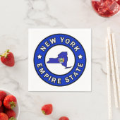 Serviette En Papier New York (En situation)