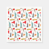 Serviette En Papier New York (Devant)