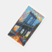 Serviette En Papier New York - Papier Serviettes d'hôtes (Coin)