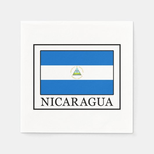 Serviette En Papier Nicaragua (Devant)
