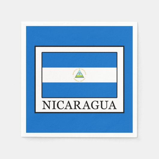 Serviette En Papier Nicaragua (Devant)