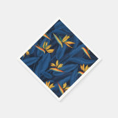 Serviette En Papier Night bird of Paradise garden 2 (Coin)