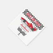 Serviette En Papier N'importe quel âge Anniversaire Red Formule Course (Coin)