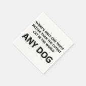 Serviette En Papier N'importe quel chien (Coin)