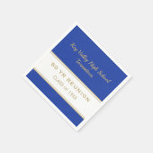 Serviette En Papier N'importe quelle année Classe personnalisée Réunio (Coin)