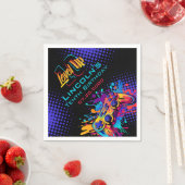 Serviette En Papier Niveau Up Video Game Controller Anniversaire (En situation)