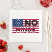 SERVIETTE EN PAPIER NO KINGS (En situation)