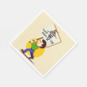Serviette en papier No Kings (Coin)