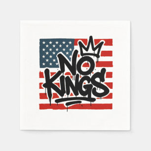 Serviette En Papier No Kings In America Save Democracy I dissident Ant