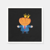 Serviette En Papier No Kings - Trumpkin Citrouille Classic (Devant)