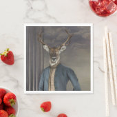 Serviette En Papier Noble Beasts - Dandy Deer (En situation)