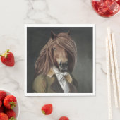 Serviette En Papier Noble Beasts - Dandy Horse (En situation)