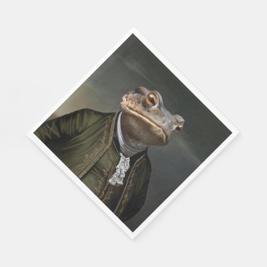 Serviette En Papier Noble Beasts - Dandy Toad (Coin)