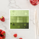 Serviette En Papier Noble Saint Patrick's Day Shamrocks - Papier Napki (En situation)