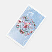 Serviette En Papier Noël (Coin)