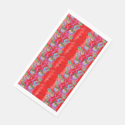 SERVIETTE EN PAPIER NOËL (Coin)