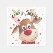 Serviette En Papier Noël (Devant)