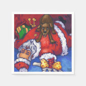 Serviette En Papier Noël (Devant)