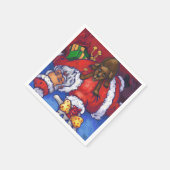 Serviette En Papier Noël (Coin)