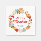 Serviette En Papier Noël (Devant)