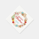 Serviette En Papier Noël (Coin)