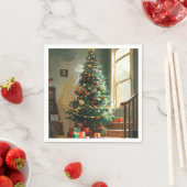 Serviette En Papier noël (En situation)